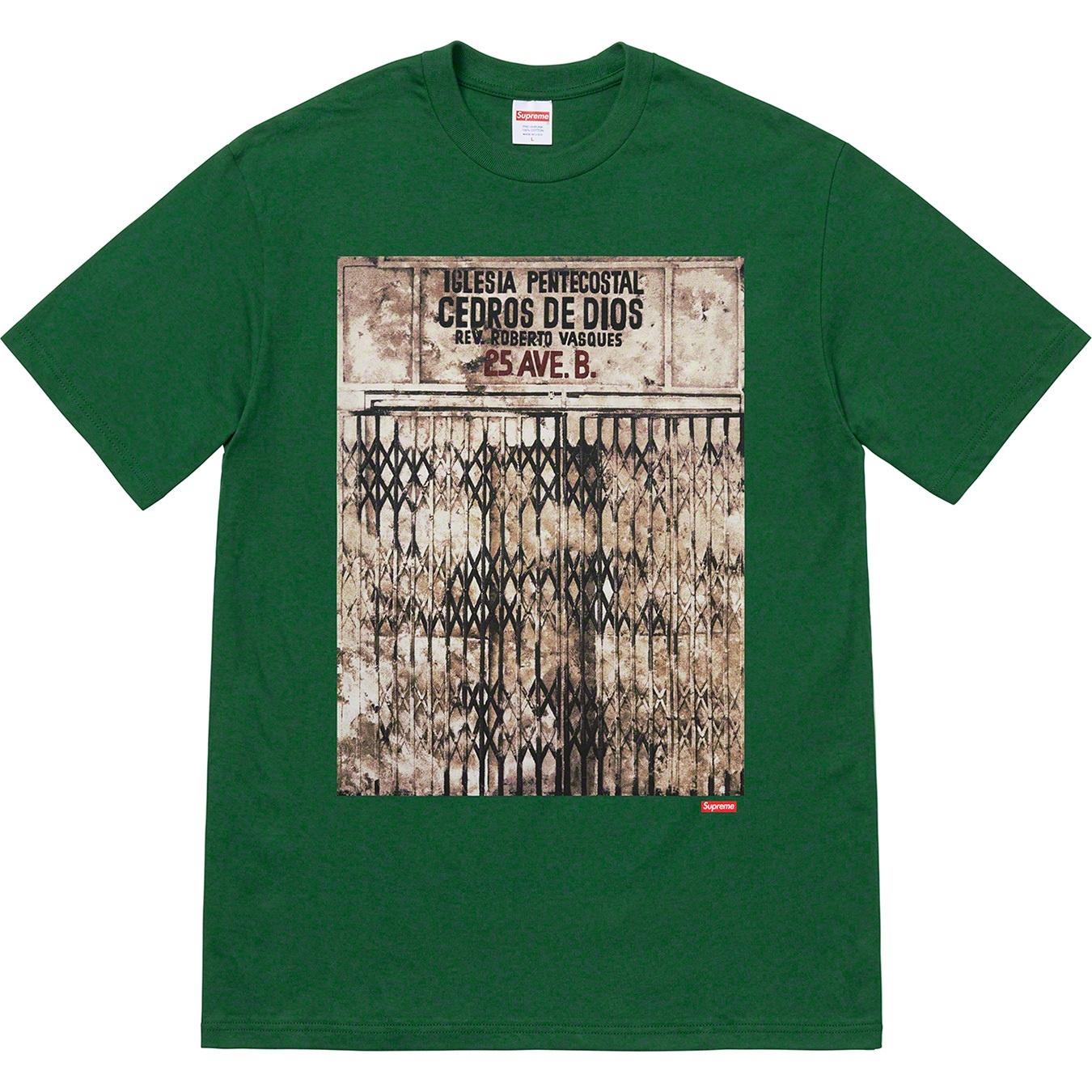 Martin Wong/Supreme Iglesia Pentecostal Tee view 5